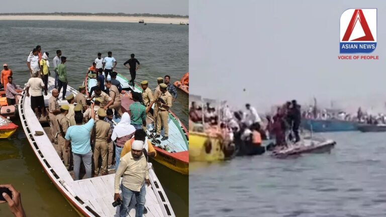 Varanasi Boat Accident : गंगा में यात्रियों से भरी नाव पलटी, रेस्क्यू ऑपरेशन जारी.....
