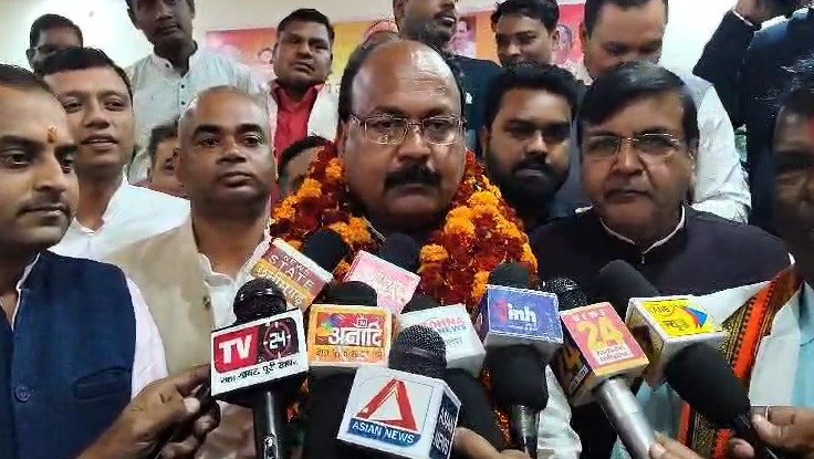 मुरली सोनी बने सूरजपुर भाजपा के नए जिला अध्यक्ष