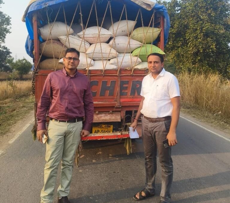 Bilaspur : अवैध धान संग्रहण और परिवहन पर बड़ी कार्रवाई, 264 क्विंटल धान जब्त...