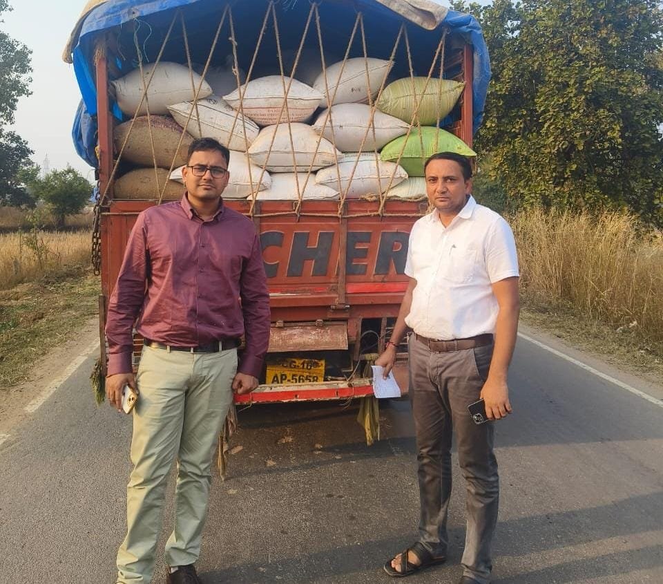 Bilaspur : अवैध धान संग्रहण और परिवहन पर बड़ी कार्रवाई, 264 क्विंटल धान जब्त...