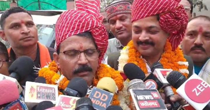 राजनांदगांव: कोमल सिंह राजपूत बने जिला भाजपा अध्यक्ष, सौरभ कोठारी बने महामंत्री