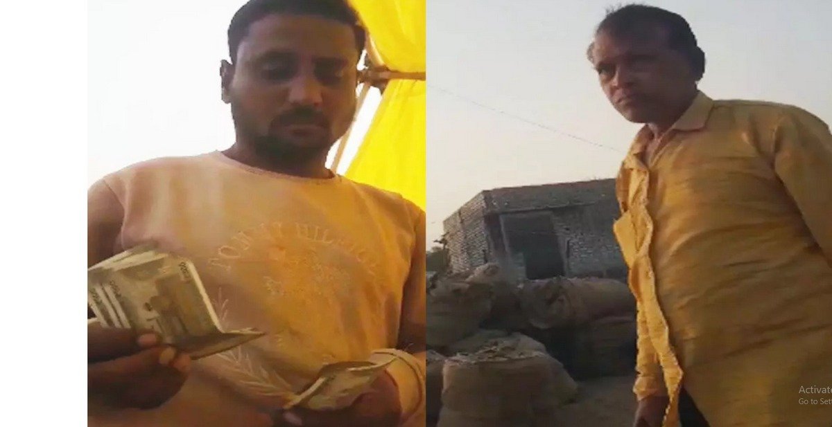 धान के किसान से घूंस लेते वायरल वीडियो पर एक्शन : उपायुक्त ने किया जवाब तलब