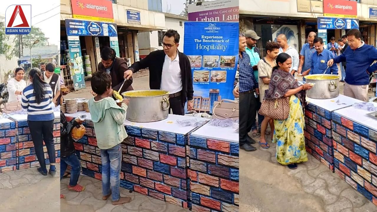 मकर संक्रांति पर सिंघानिया बिल्डकॉन परिवार ने किया भंडारे का आयोजन...