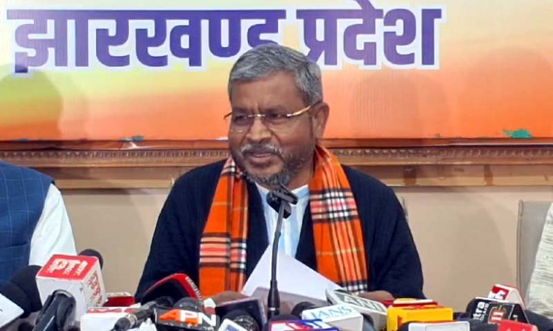 Jharkhand Ranchi : भाजपा प्रदेश अध्यक्ष बाबूलाल मरांडी ने मुख्यमंत्री पर साधा निशाना