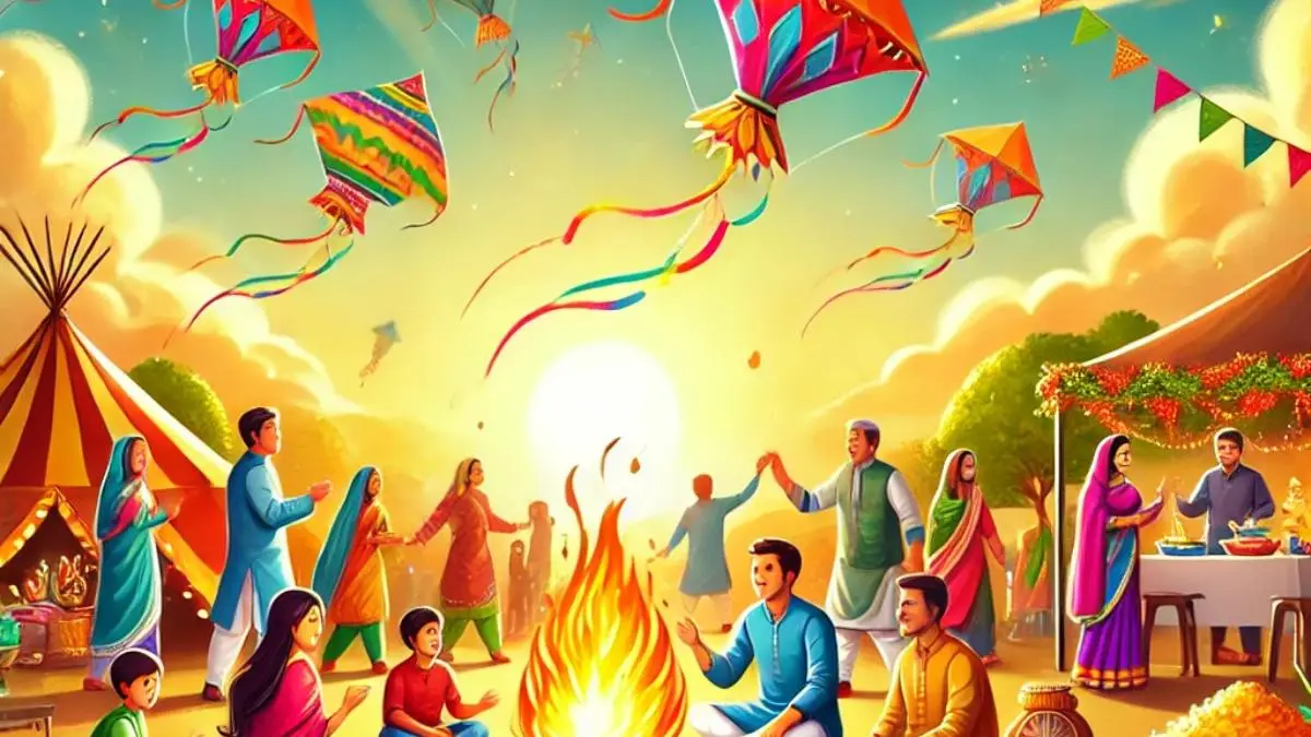 Happy Makar Sankranti 2025: पतंगों की उड़ान और खुशियों की बहार, अपनों को भेजें शुभकामनाएं...
