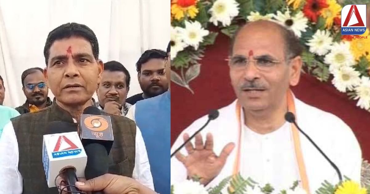 भिलाई: सुधांशु महाराज के प्रवचन में पहुंचे राजस्व मंत्री टंकराम वर्मा