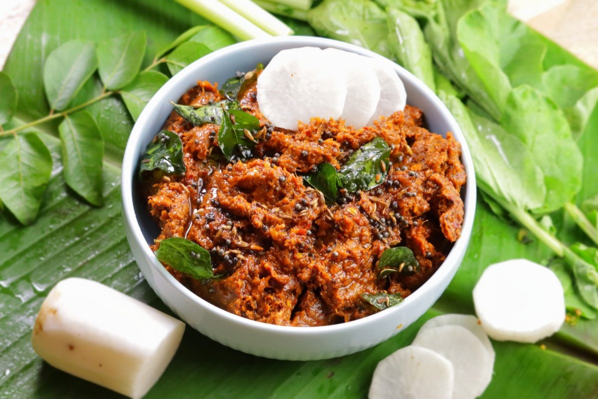 Mooli Chutney Recipe