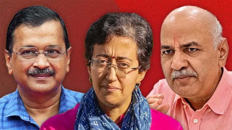 Delhi Election Result Live : केजरीवाल, सिसोदिया और आतिशी पीछे.....