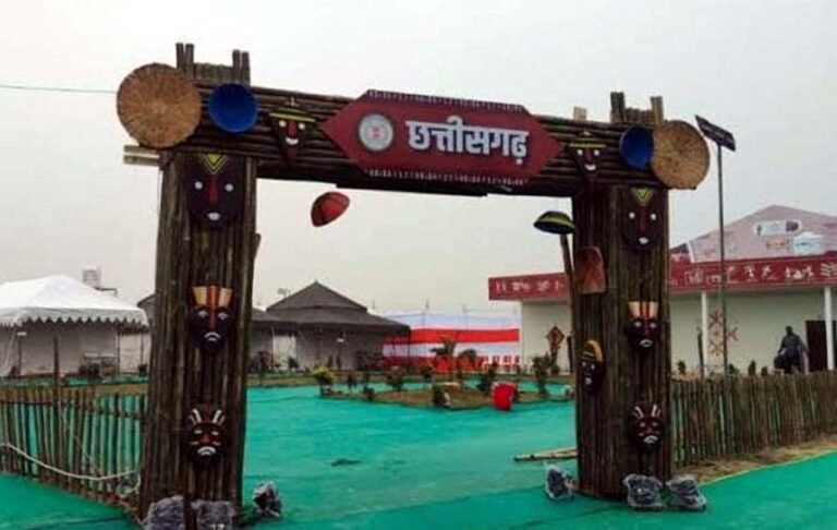 Chhattisgarh Pavilion became a symbol of faith, service and culture in Mahakumbh.