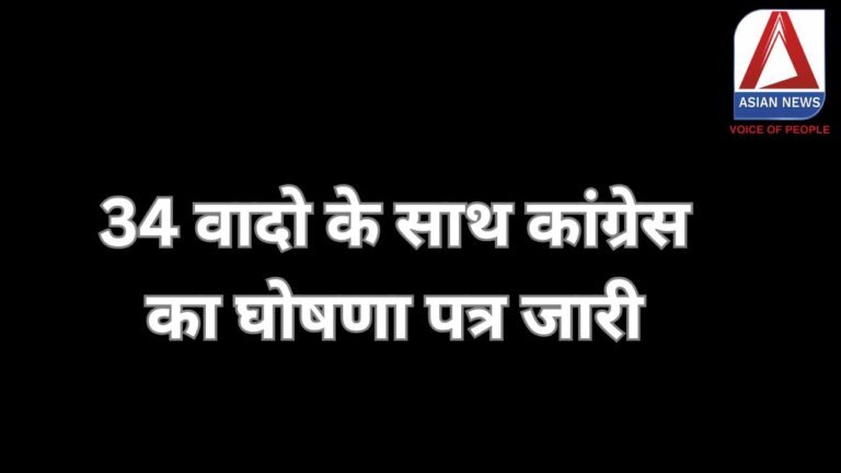 Congress Manifesto Released