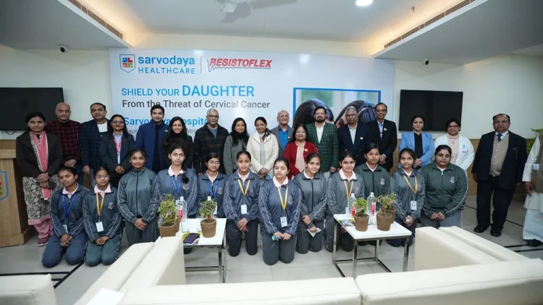 HPV Vaccination : सर्वोदय हॉस्पिटल और रेसिस्टोफ्लेक्स डायनेमिक्स का एचपीवी वैक्सीनेशन अभियान...