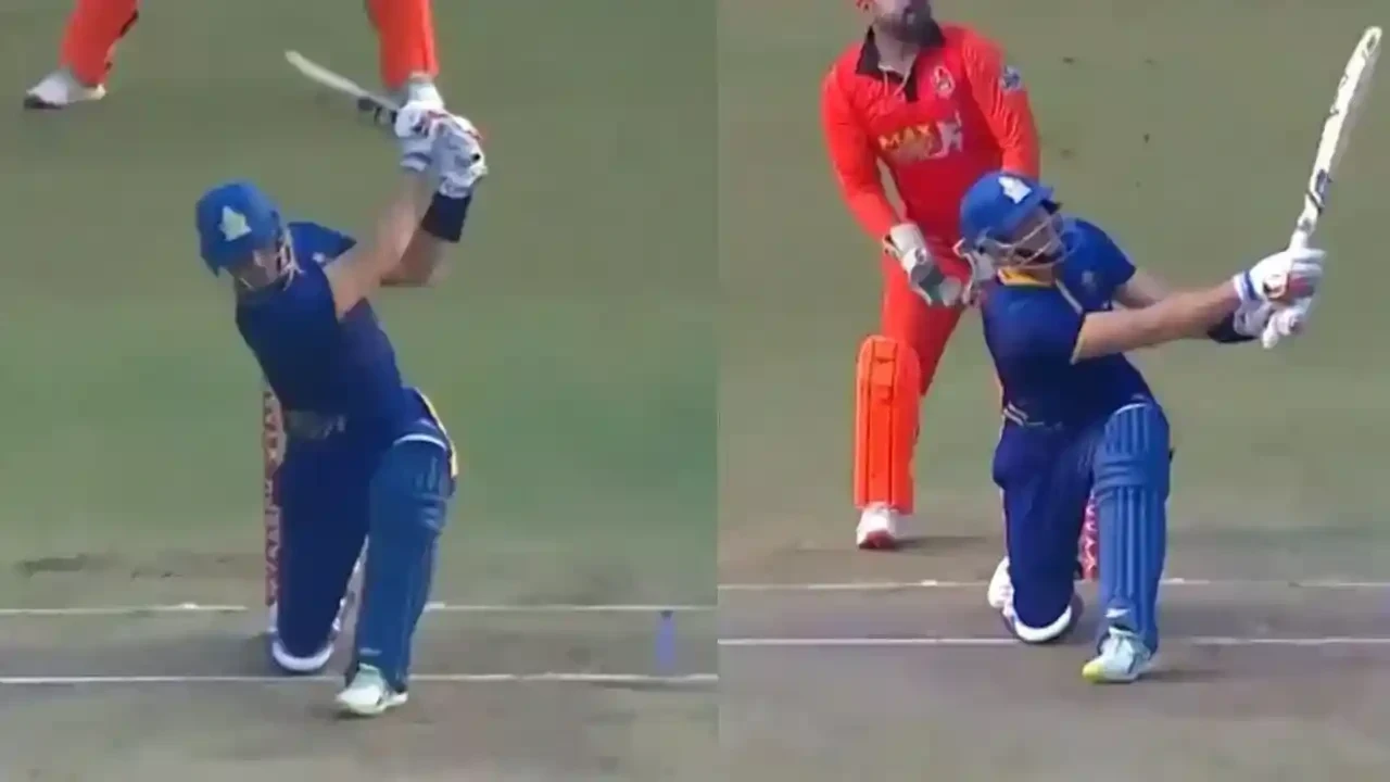 Legend 90 League : मार्टिन गप्टिल ने मचाई तबाही, इनिंग में अकेले जड़ दिए 16 छक्के...