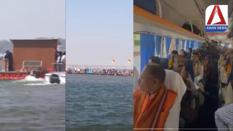 Maha Kumbh Sai Cabinet : साय कैबिनेट की संगम में आस्था की डुबकी......Live....