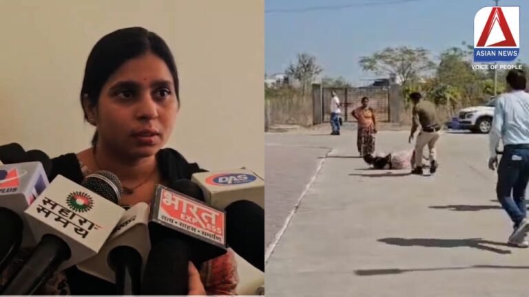 Mandsaur News : लोटते हुए जनसुनवाई में पहुंची महिला.....जानें मामला...देखें वीडियो......