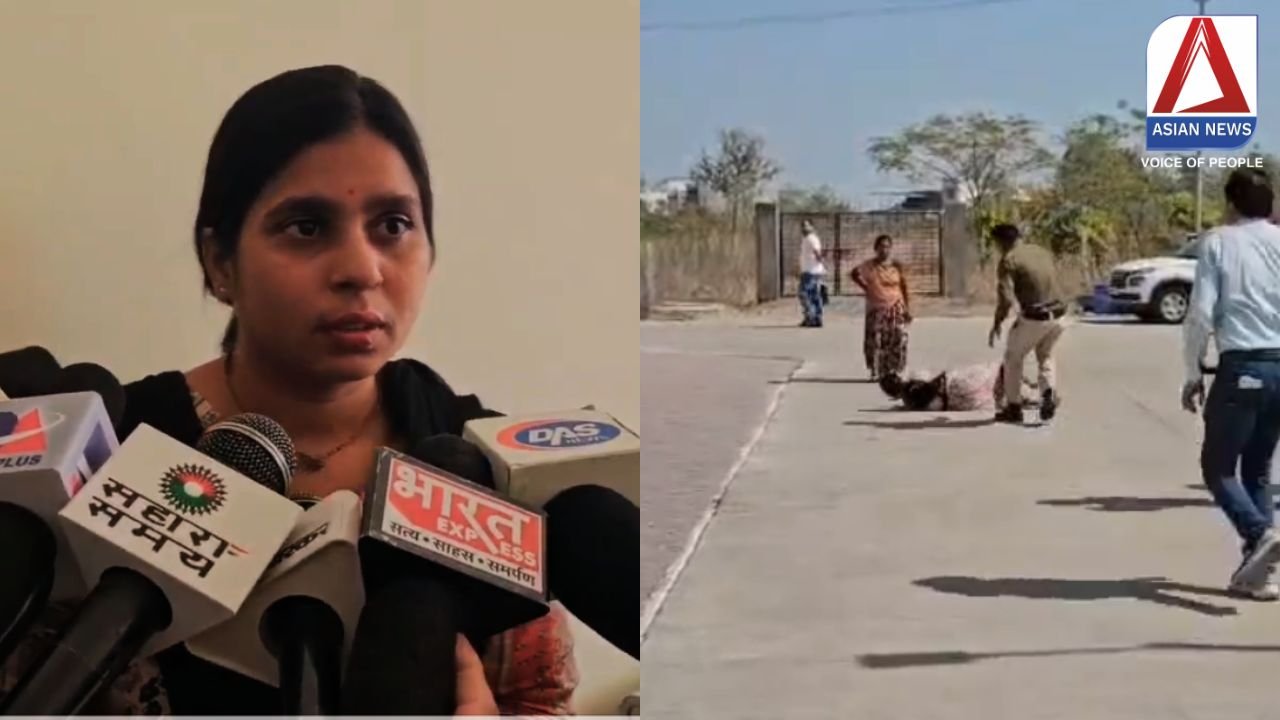 Mandsaur News : लोटते हुए जनसुनवाई में पहुंची महिला.....जानें मामला...देखें वीडियो......