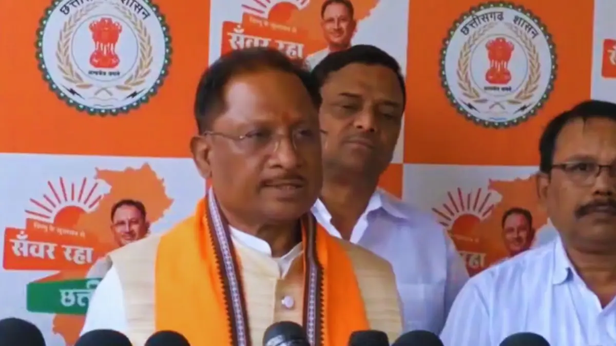 Raipur News: प्रेस कॉन्फ्रेंस में नगरीय निकाय चुनाव के परिणामों को लेकर CM साय ने अपनी प्रतिक्रिया दी...