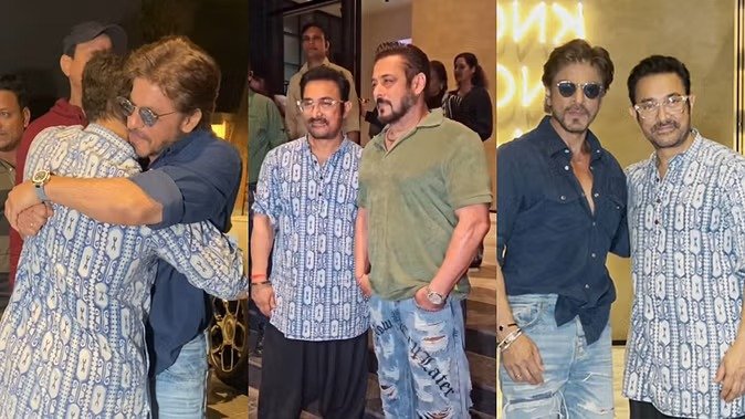 Bollywood News : बॉलीवुड के तीनों सुपरस्टार्स एक जगह, फैंस हुए उत्साहित...