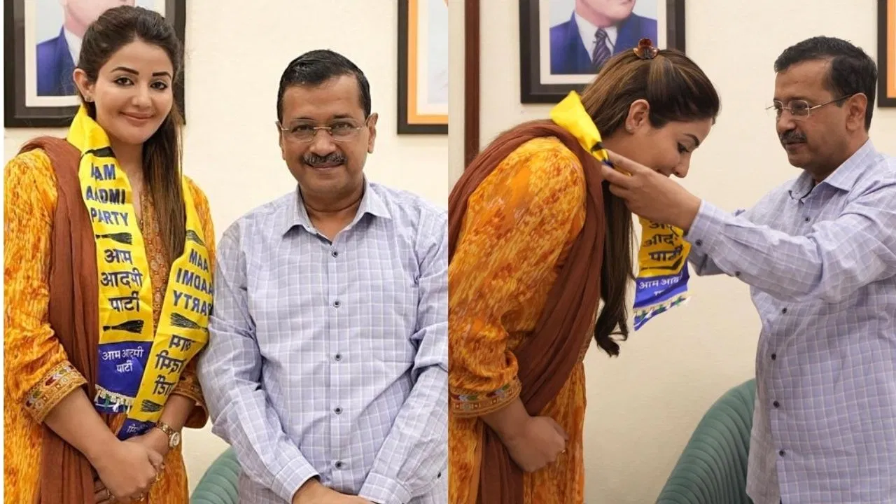Actress Sonia Mann: पंजाबी एक्ट्रेस सोनिया मान हुईं आम आदमी पार्टी में शामिल...