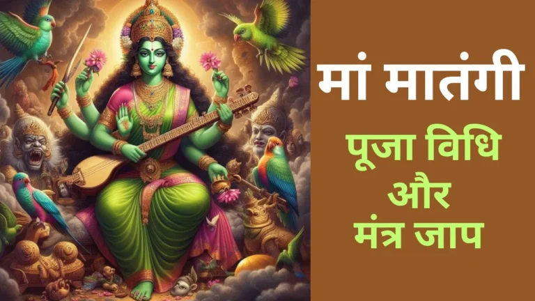 Magh Gupt Navratri 2025 : नवमी पर मां मातंगी की पूजा विधि और मंत्र...