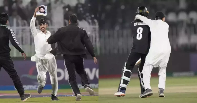 Champions Trophy 2025: न्यूजीलैंड-बांग्लादेश मैच में फोटो लेकर मैदान में घुसा शख्स, जानें किसकी थी फोटो..