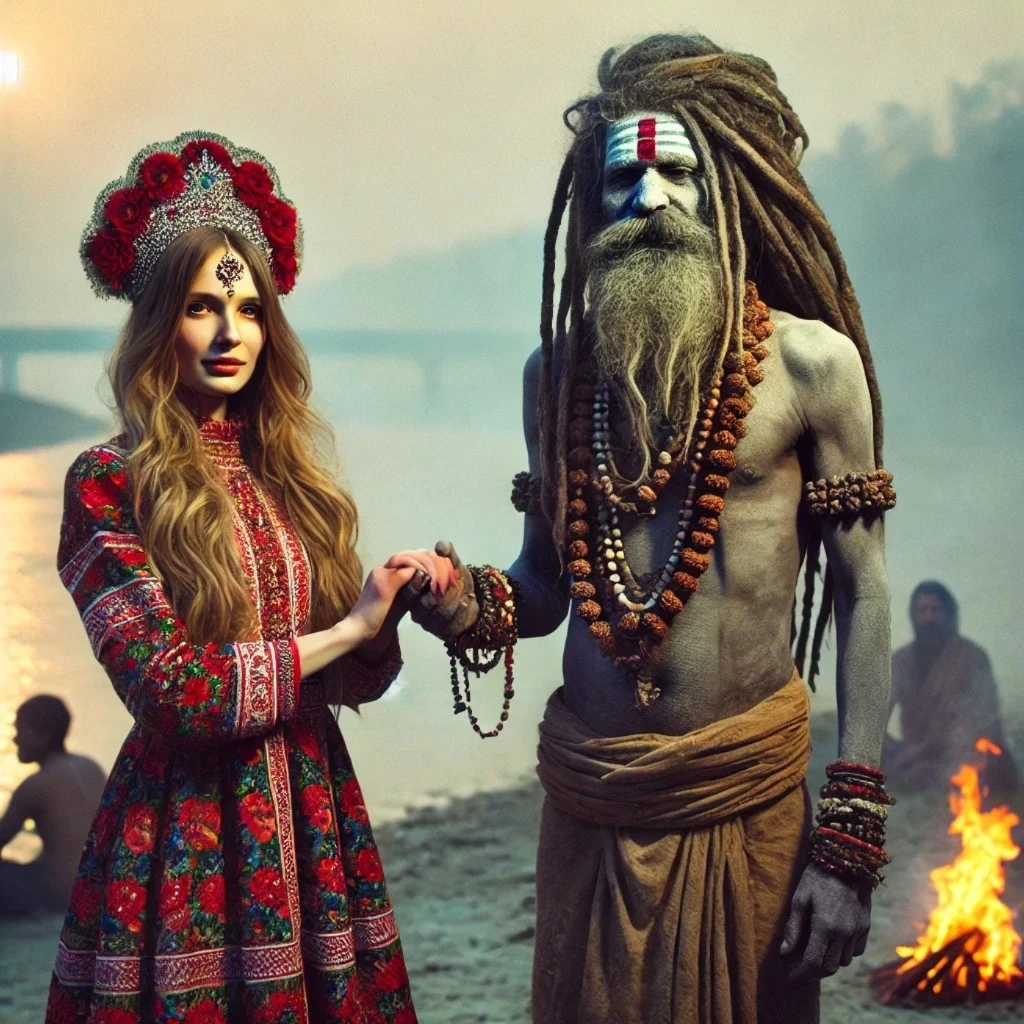 Mahakumbh 2025: रशियन लड़की को अघोरी बाबा से हुआ प्यार, फिर रचाई शादी, अब सोशल मीडिया पर हो रहे वायरल