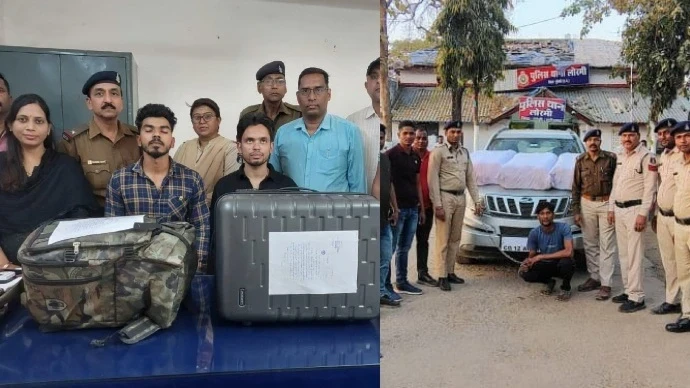 CG News : नशे के खिलाफ पुलिस की बड़ी कार्रवाई, दो अलग-अलग मामलों में 4 तस्कर गिरफ्तार...