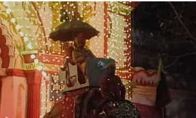 Maharaja Kamalchandra Bhanjdev royal procession: 107 साल बाद बस्तर राजमहल से निकली महाराजा कमलचंद्र भंजदेव की शाही बारात...देखें वीडियो