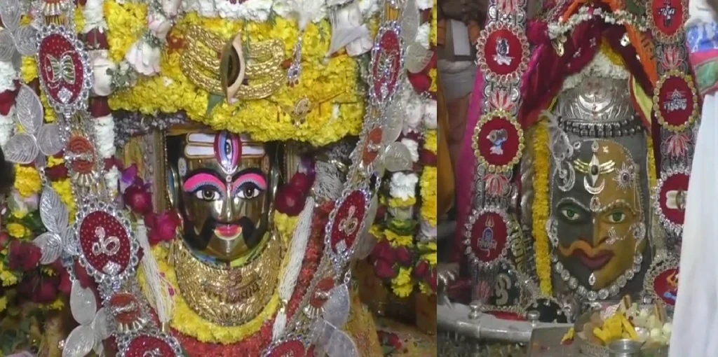 Mahakaleshwar : बाबा महाकालेश्वर की भस्म आरती, पुष्प मुकुट धारण कर दिए दिव्य दर्शन, देखें... Mahakaleshwar : बाबा महाकालेश्वर की भस्म आरती, पुष्प मुकुट धारण कर दिए दिव्य दर्शन, देखें...