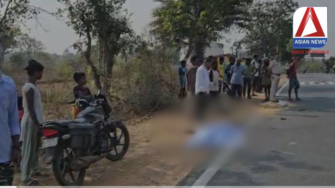 दर्दनाक सड़क हादसा : बाईक चालक की घटनास्थल पर हुई मौत