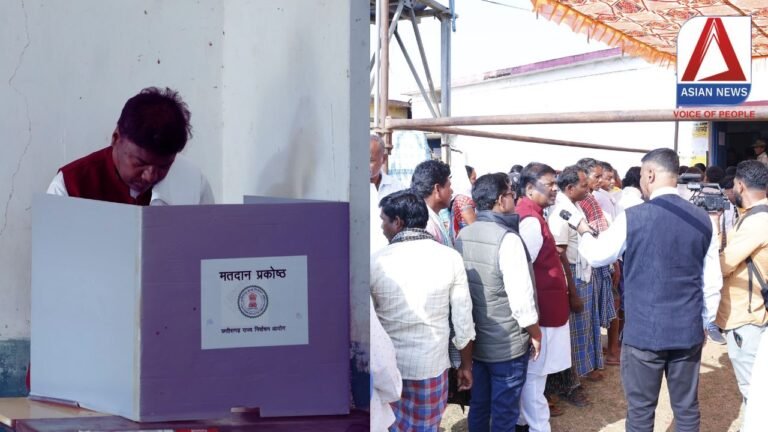 पंचायत चुनाव : केदार कश्यप ने गृहग्राम फरसागुड़ा भानपुरी में किया मतदान...वीडियो हुआ वायरल