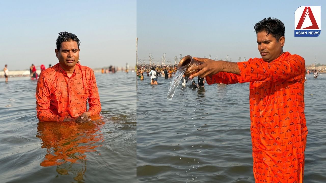 Mahakumbh 2025: वित्त मंत्री ओपी चौधरी ने किया संगम में स्नान...