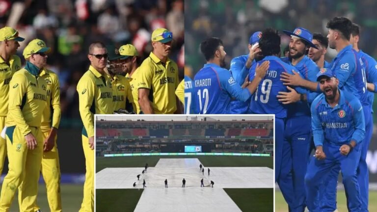 CT 2025 AUS vs AFG: बारिश की भेंट चढ़ा मुकाबला, सेमीफाइनल में पहुंची ऑस्ट्रेलिया...