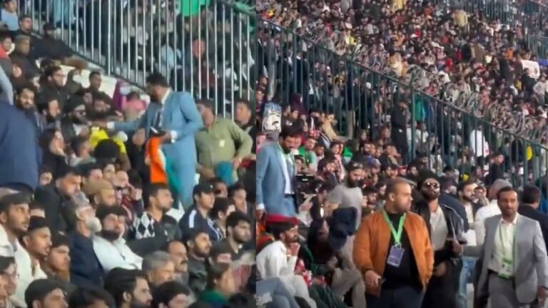 Tiranga Controversy CT 2025: तिरंगे को लेकर फिर विवाद, पाकिस्तानी अधिकारियों की शर्मनाक हरकत, देखें विडियो...