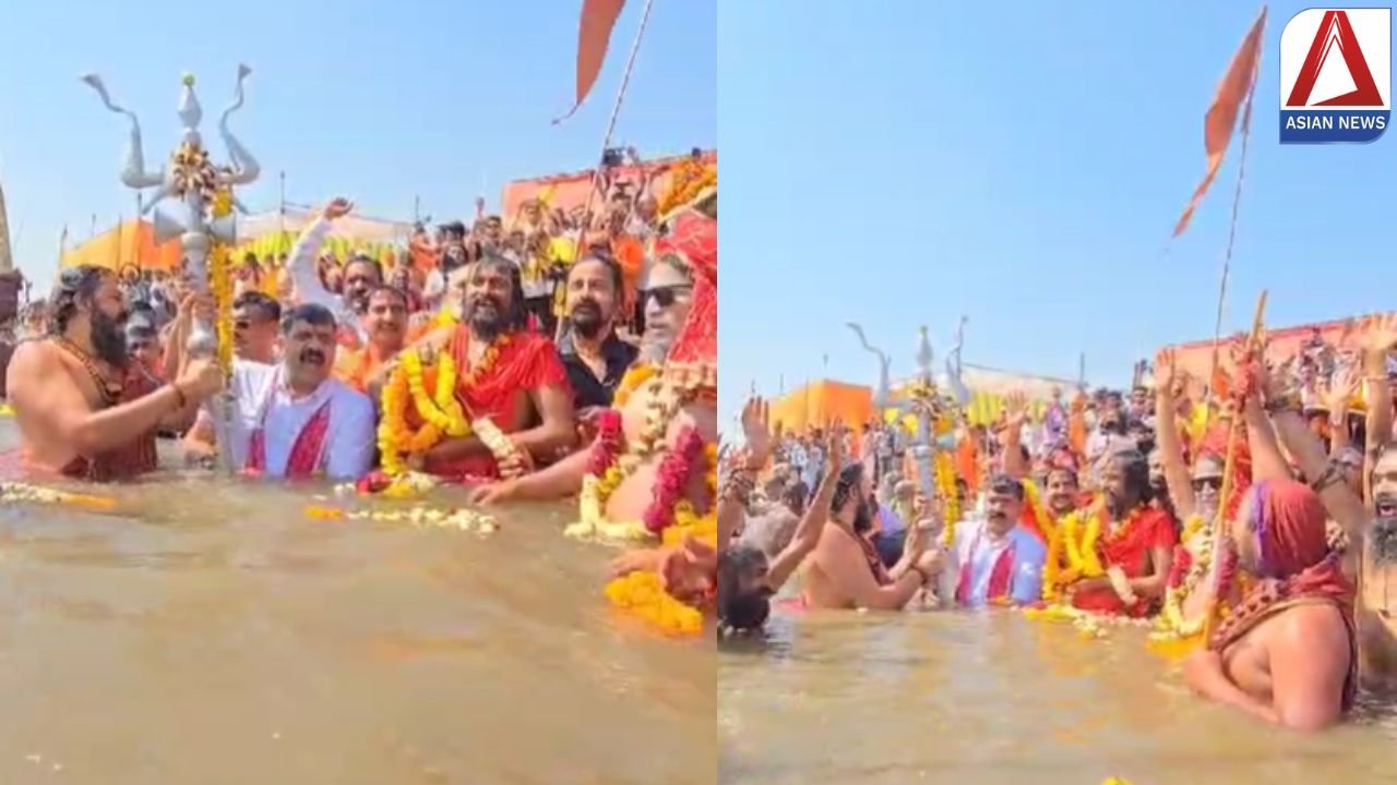 CG News: उपमुख्यमंत्री विजय शर्मा राजिम कुंभ में हुए शामिल, साधु-संतों के साथ किया शाही स्नान...