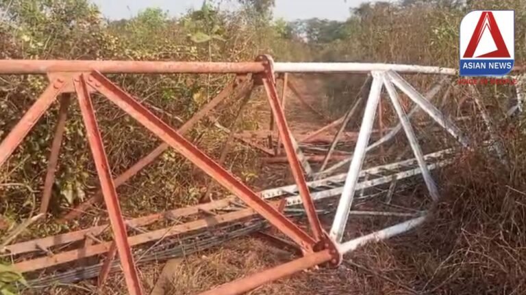 बड़ा हादसा 150 मीटर ऊंचा टावर भरभरा कर गिरा....