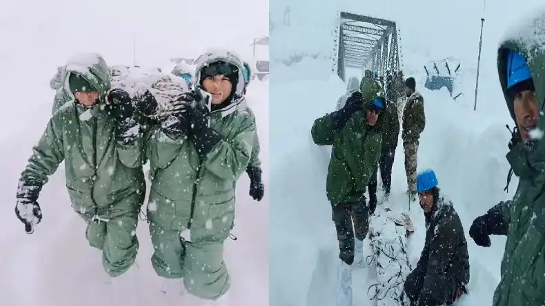 Uttarakhand Avalanche: चमोली हिमस्खलन में 50 का रेस्क्यू, 4 की मौत, रेस्क्यू अभियान जारी...