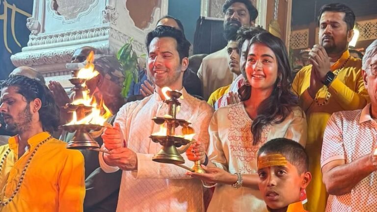 वरुण धवन और पूजा हेगड़े पहुंचे ऋषिकेश, नई फिल्म ‘है जवानी तो इश्क होना है’ की शूटिंग शुरू...