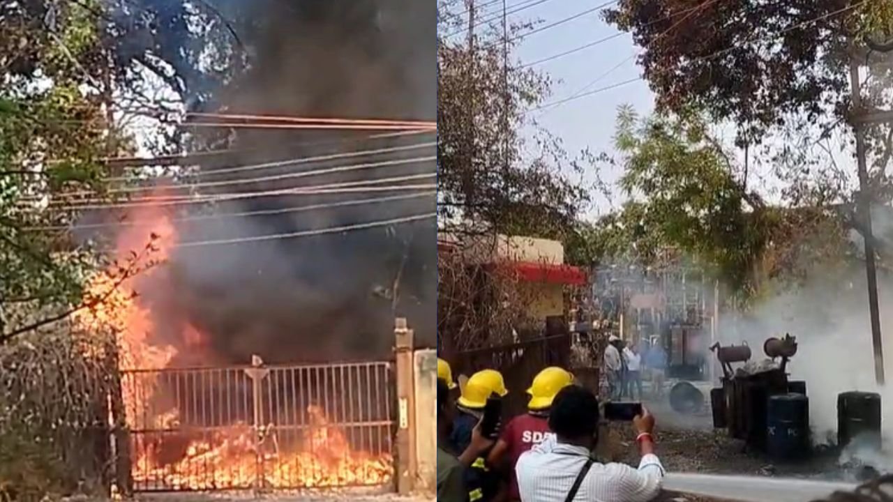 Bhilai Breaking: ट्रांसफार्मर डिपो में लगी भीषण आग, कई ट्रांसफार्मर जलकर खाक...