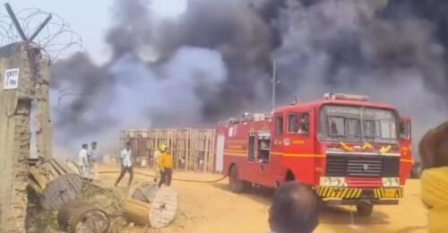 Investigation begins into fire incident at power distribution company store in Raigarh, Executive Engineer Gunjan Sharma removed