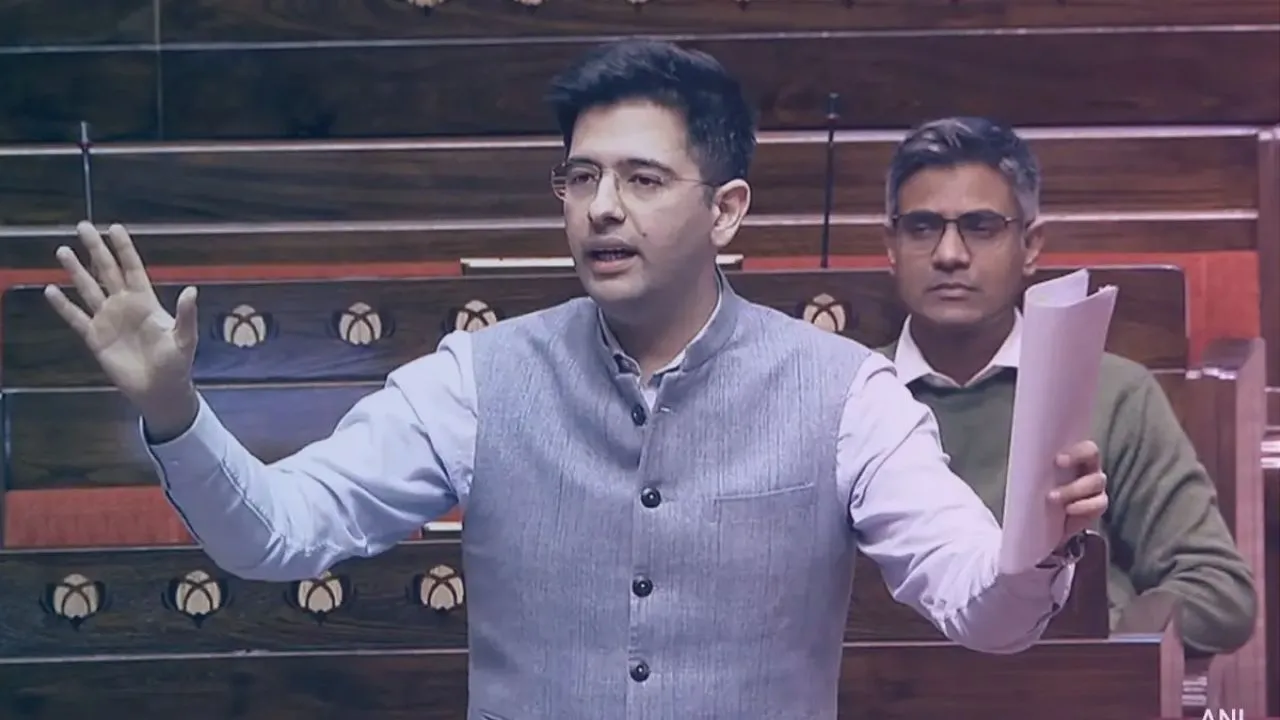 राघव चड्ढा ने AI में निवेश बढ़ाने की अपील की, कहा - भारत उपभोक्ता नहीं, निर्माता बने...