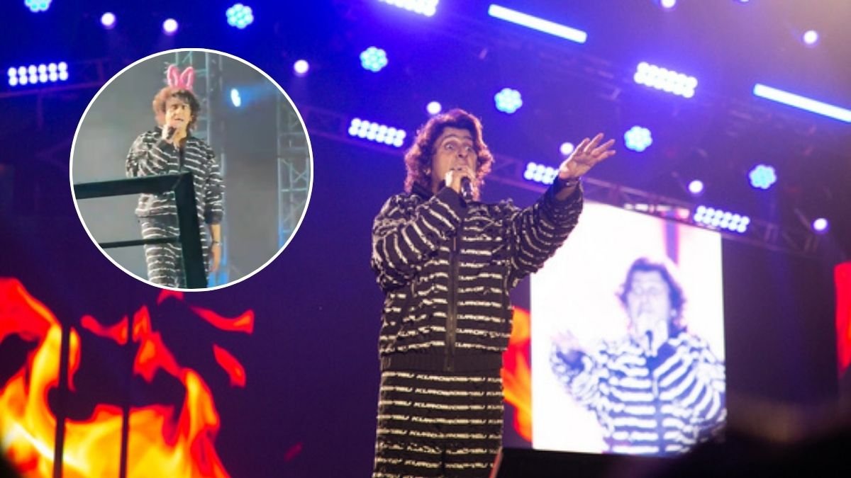 Sonu Nigam : सोनू निगम के लाइव कॉन्सर्ट में हंगामा, बोतल और पत्थर फेंकने से रोकी परफॉर्मेंस...