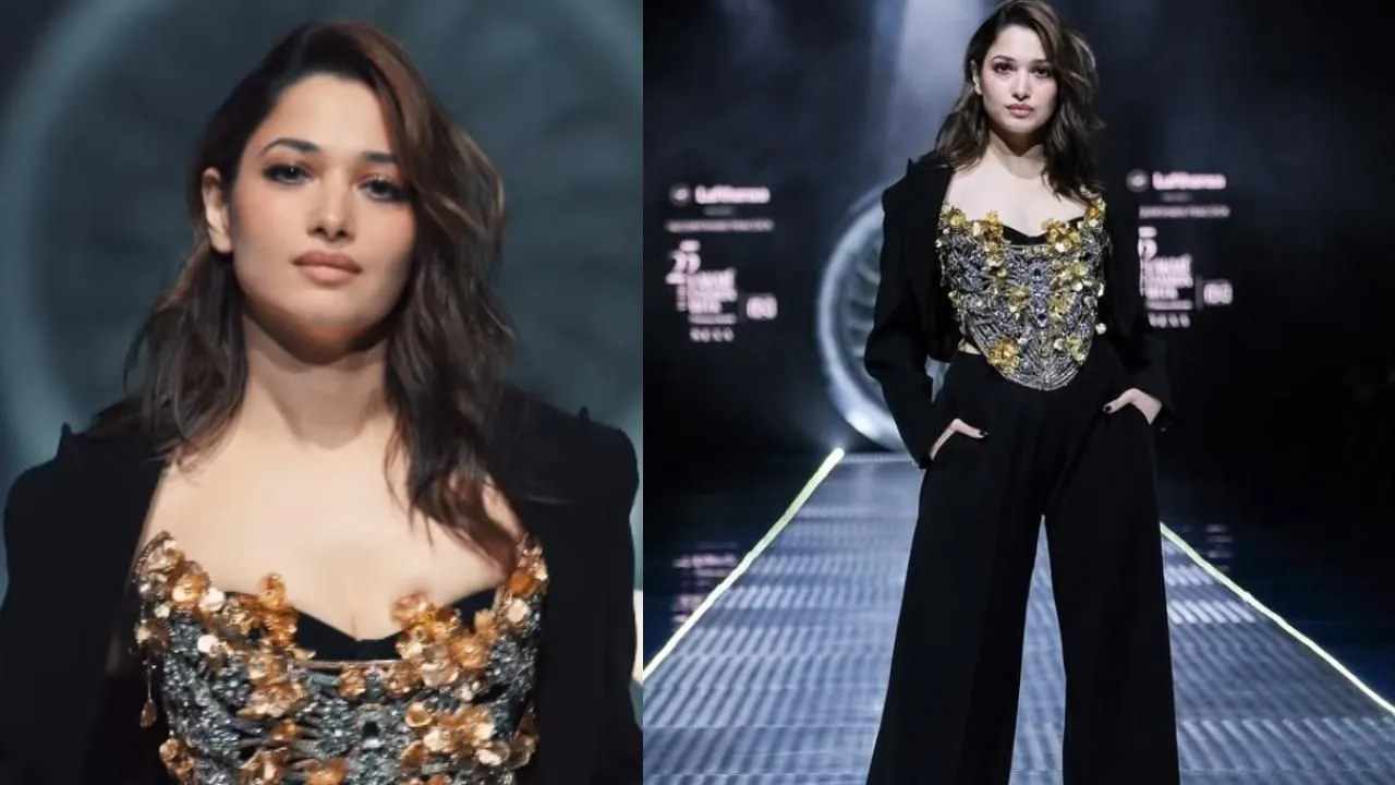 Lakme Fashion Week 2025 : तमन्ना भाटिया ने लैक्मे फैशन वीक में बिखेरा जलवा, रैंप पर दिखा ग्लैमरस अंदाज...