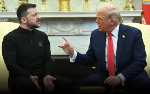 Trump Zelensky Meeting Heated debate between Donald Trump and Zelensky in White House
