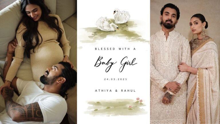 क्रिकेटर KL Rahul के घर आई नन्ही परी, Athiya Shetty ने बेटी को दिया जन्म...