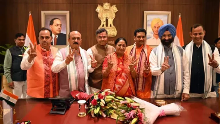 दिल्ली विधानसभा में बीजेपी विधायकों का 'NM 48' बैच, जानिए क्या है इसका मतलब...