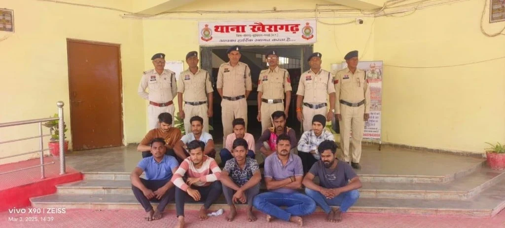 Cyber Fraud : साइबर ठगी पर पुलिस का बड़ा एक्शन, 10 म्यूल अकाउंट धारक गिरफ्तार...