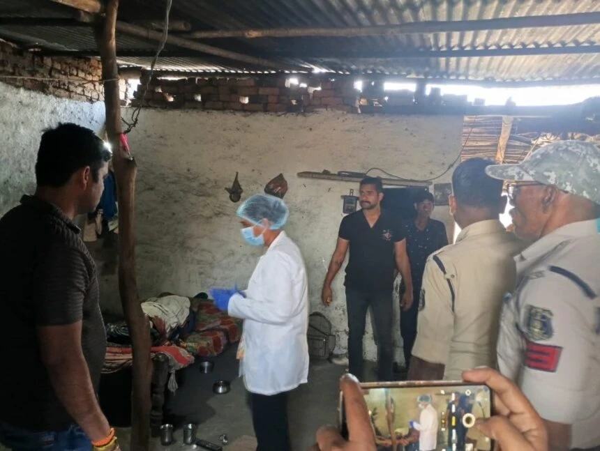 CG Crime : खाट पर सो रहे अधेड़ की सिर कुचलकर हत्या, पुलिस जांच में जुटी...