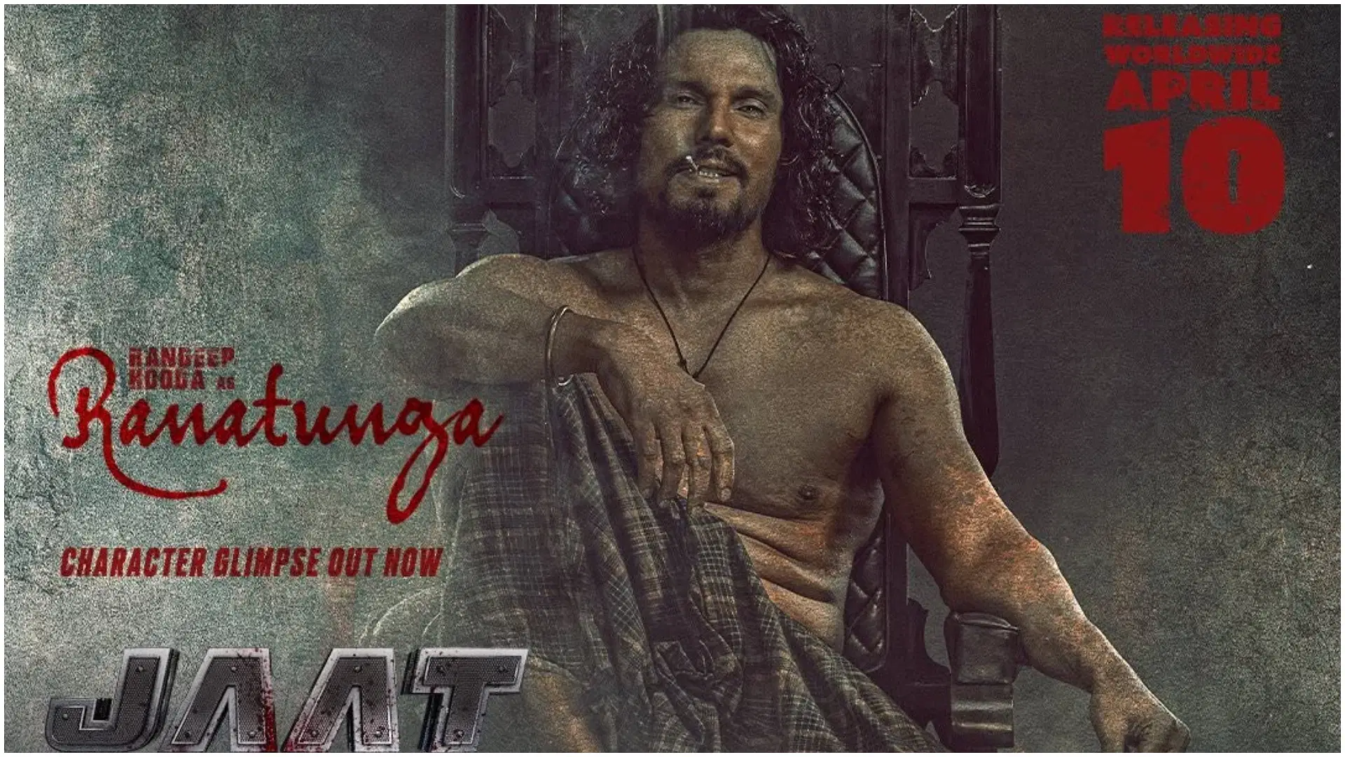 JAAT Movie: 'रणतुंगा' बनकर लौटे रणदीप हुड्डा, सनी देओल संग होगा जबरदस्त एक्शन...