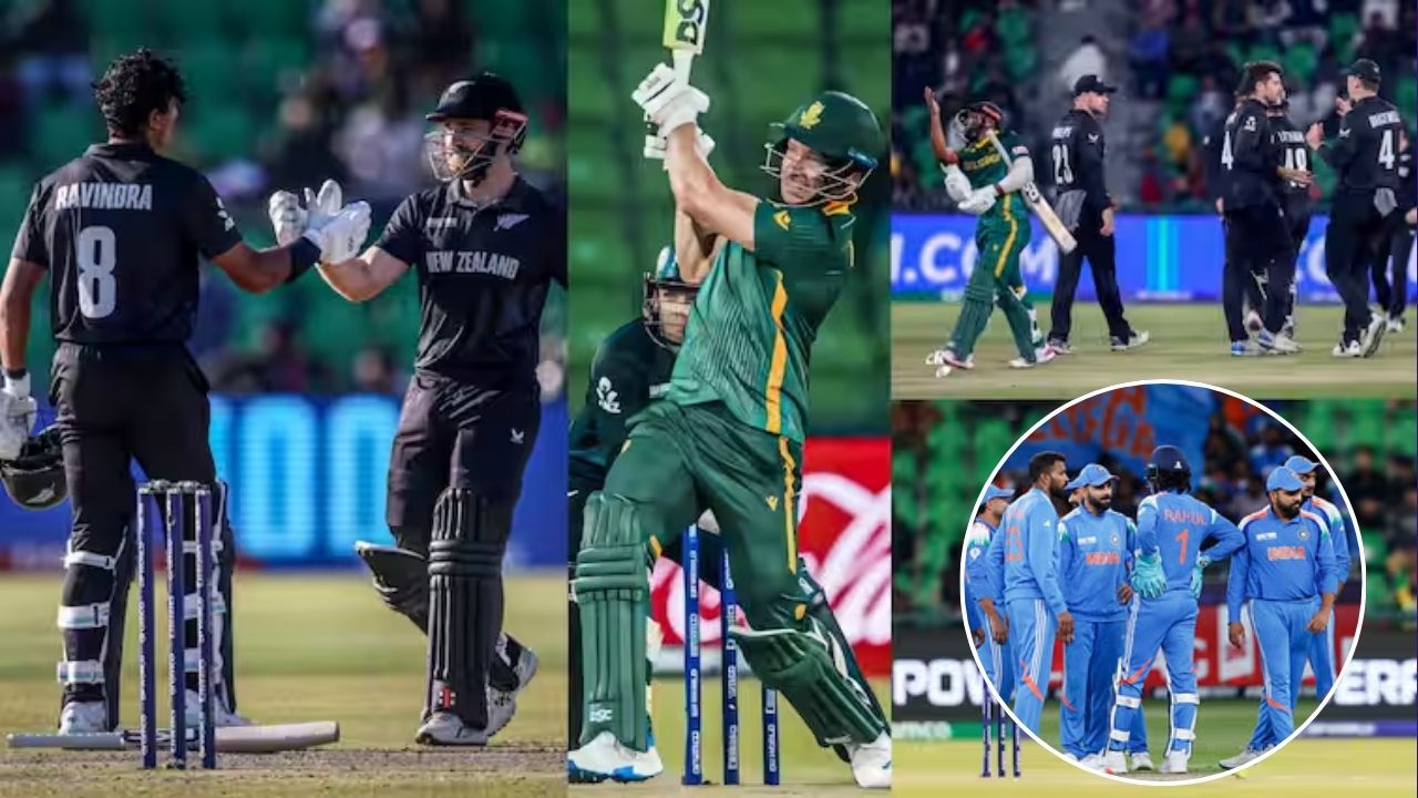 CT 2025 SA vs NZ: न्यूजीलैंड ने साउथ अफ्रीका को 50 रनों से हराया, भारत से होगा फाइनल में मुकाबला...