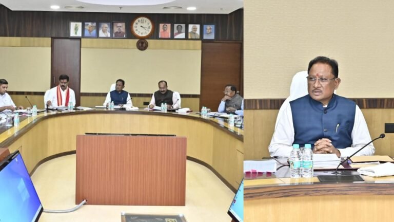 Vishnudev Sai cabinet meeting